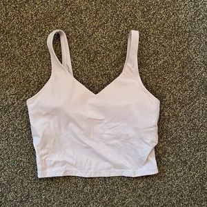 White workout top